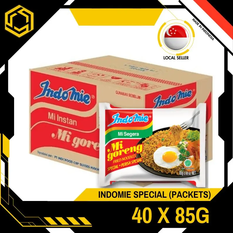 INDOMIE Mee Goreng SPECIAL 8 X 5 PACK X 85G (PACKETS)