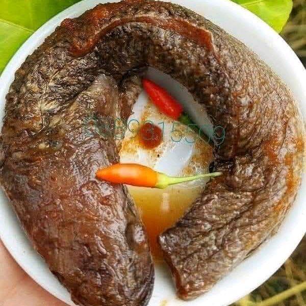  mắm cá lóc nguyên con có đầu 1kg 