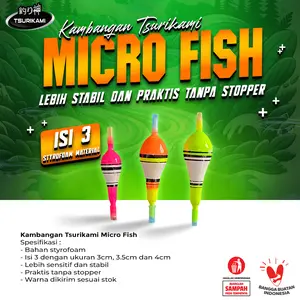 KAMBANGAN TSURIKAMI SPOON MICRO FISHING Murah sensitif Umpan mancing micro
