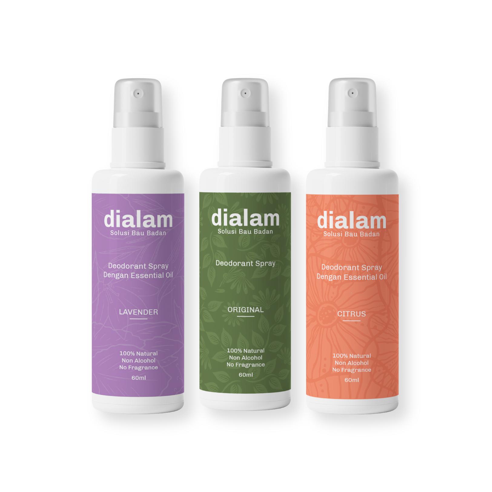 (TERBARU) Tawas Spray Deodorant | Spray Tawas | Deodorant Tawas Anti Bau Badan | Antiperspirant Spray | Penghilang Bau Badan Alami | Aroma Original dan Lavender Ketiak