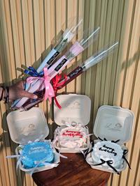 Gambar MawCake Korean Cake Buket Mawar Butterfly Cake Strawberry Cake Buket Kupu-kupu Mawar Fresh Brownies Butterfly strawberry Mawcake Butterfly Mawcake Strawberry MaBox Ribbon Food  Sakura Kue Frozen - MaBox Pink dari Gaby Bella Florist Kota Administrasi Jakarta Selatan 5 Tokopedia