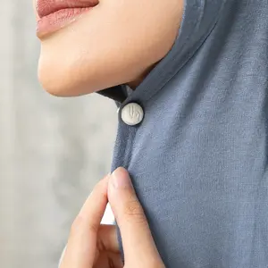 Lozy Hijab - Magnet Pin Signature Circle Type (Pin Hijab Magnet Lozy) Muslim Peniti Kerudung