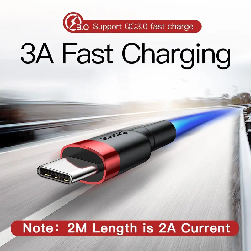 [Sale] Kabel Data Type-c Baseus Cafule Cable For Type-c 1