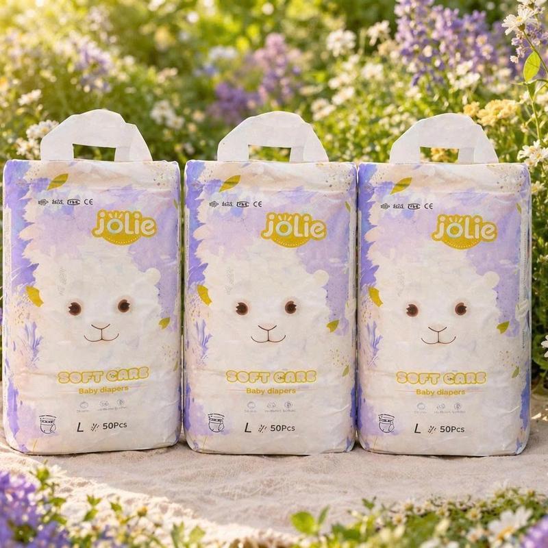 (COM BO 3 BỊCH )  150 chiếc bỉm quần jolie xuất anh  mềm mỏng thấm hút nhanh từ 700ml-800ml