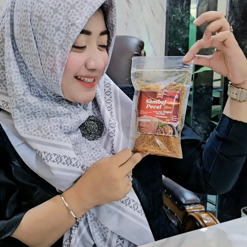 sambel pecel emas merah 250 gram 1