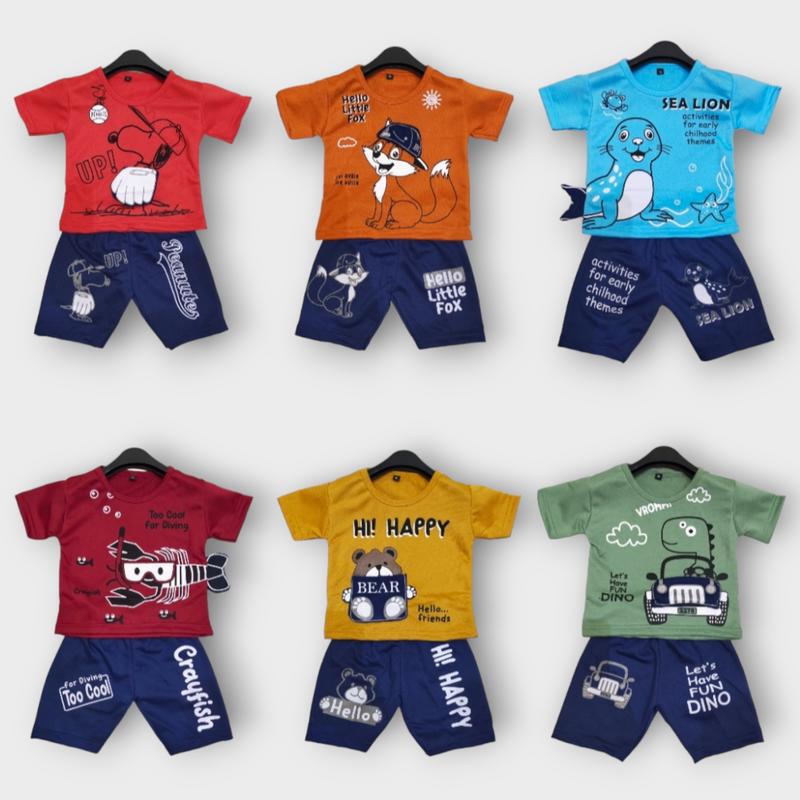 PAKET HEMAT 3 STEL / setelan anak cowok 1-4 tahun / setelan baju anak laki laki / kaos baju anak laki 1