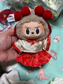 Product Review of Labubu Doll Clothes Dress Up Labubu Doll Accessories Outifit for 6.69inch Labubu Doll 17cm Kids Gift Dress up Soft Photo Props Outifit Labubu from G**e L** 0