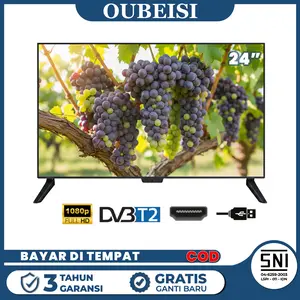 OUBEISI LED Digital TV 21/22 Inch Layar Komputer Gaming Monitor TV LED Digital 22 Inch Televisi FULL HD ORIGINAL GARANSI 3 TAHUN Dengan Resolusi HD 1680*1050 Piksel & Port HDMI