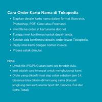 Gambar Kartu Nama Emboss / Timbul - Cetak 1 Sisi, Emboss 1 Sisi, Lancip dari Kartu Nama Indonesia Kota Administrasi Jakarta Selatan 4 Tokopedia