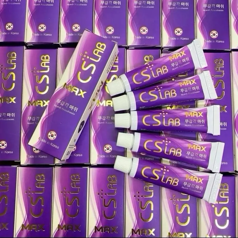 Kem Ủ Tê CsLab Max Tím 75% Chất Kem Đặc Mịn Siêu Tê Tuýp 10g Chính Hãng. 7