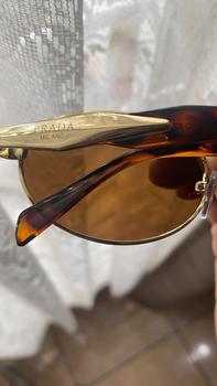 Product Review of Kacamata Hitam Wanita Fashion Oval ABL9000PR Full Set Box dan lap Sunglasses from m**r 0