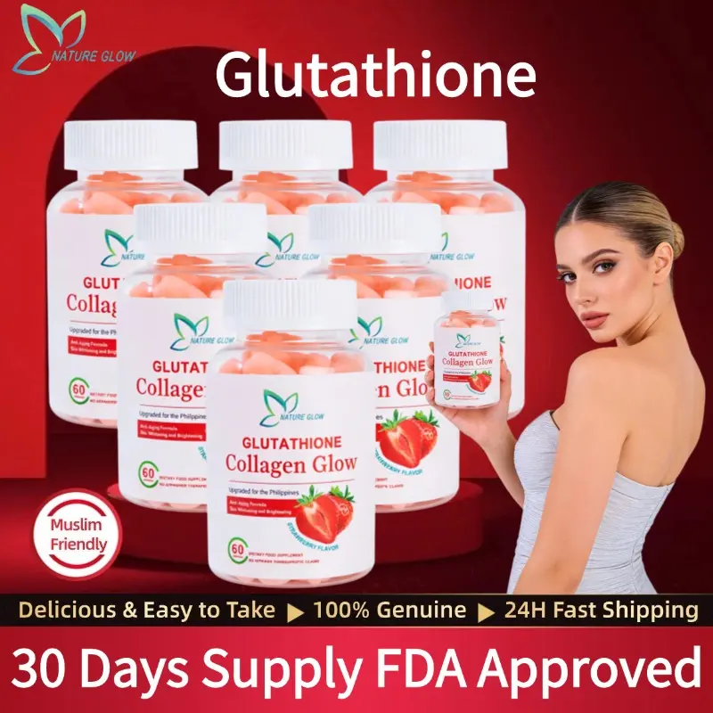 FDA ApprovedNature Glow 60PC glutathione collagen gummies strawberry flavor - TikTok Shop Philippines FDA ApprovedNature Glow 60PC glutathione collagen gummies strawberry flavor - TikTok Shop Philippines