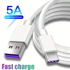 Kabel Data 5A Turbo Support Super Fast Charging 1 Meter Usb Type C M10 - Micro Usb 2.A Original