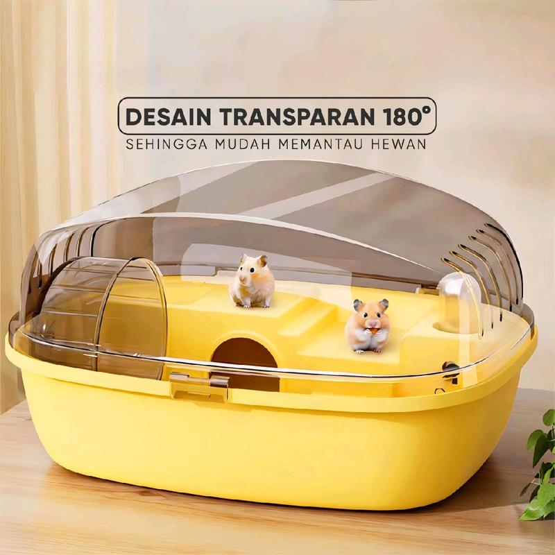 KANDANG HAMSTER 1 SET PREMIUM《MODEL OVAL》 4
