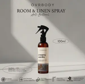 Ovrbody - Room & Linen Spray Anti Bacterial 100ml Creamy Vanilla