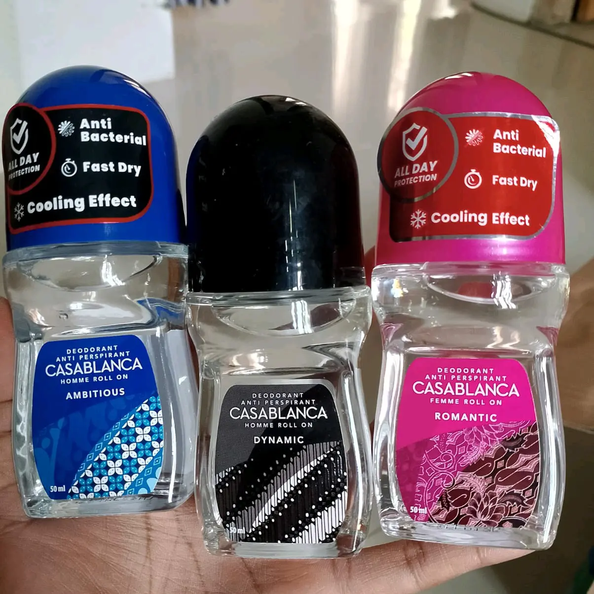 casablanca deodorant anti prespirant 50ml