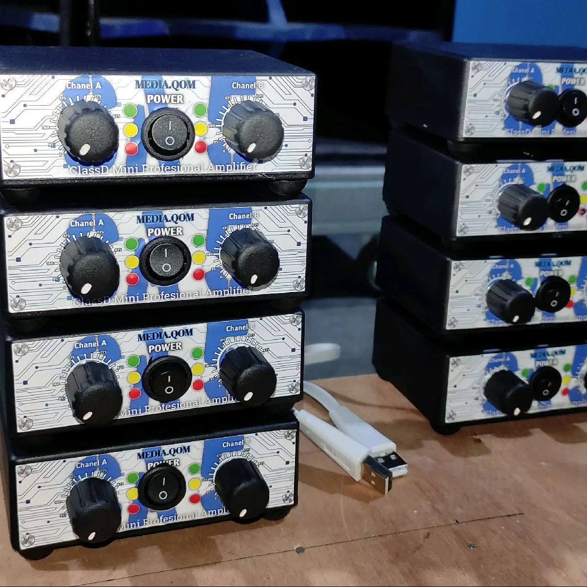 Power Mini 2Chanel 5Volt Amplifier Mixer