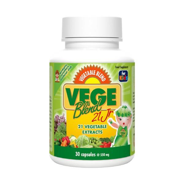 Vegeblend 21 Junior 30 kapsul atasi anak susah makan dan cukupi kebutuhan sayur pada anak 4