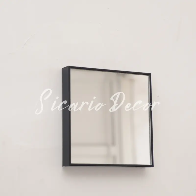 Paket Isi 20 Cermin dinding tempel, cermin dekorasi persegi 20x20cm 3