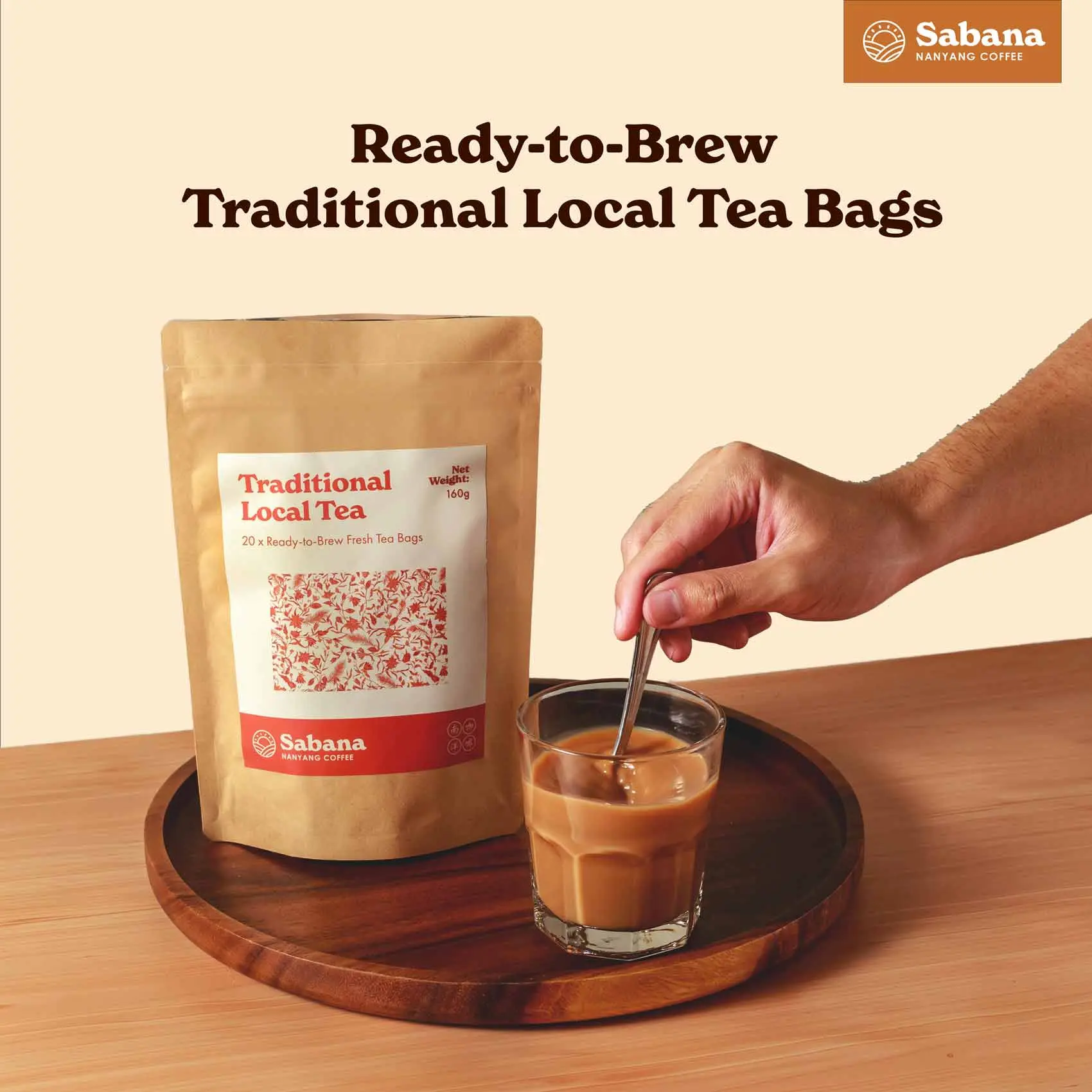 SABANA Traditional Local Tea Bags - 20 Servings
