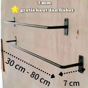 Gantungan handuk kamar mandi, gantungan serba guna,gantungan sajadah