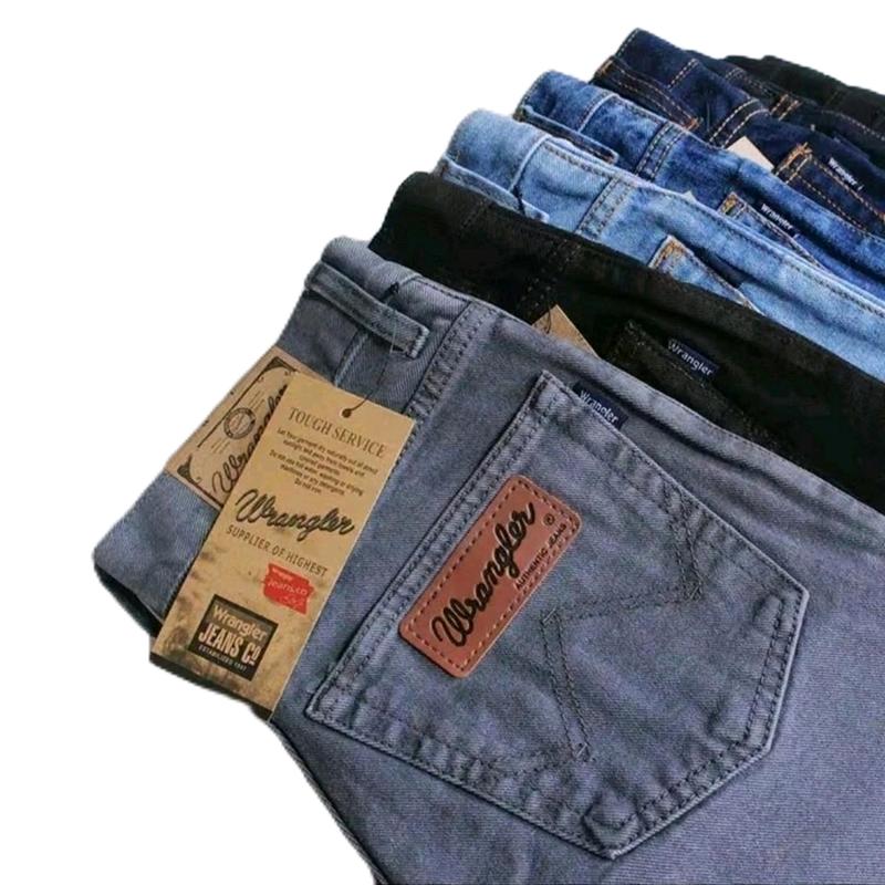 WRANGLE'R CELANA JEANS DENIM PRIA STANDR LURUS / JEANS PRIA MODEL STANDAR DISTRO ORIGINAL BANDUNG 0