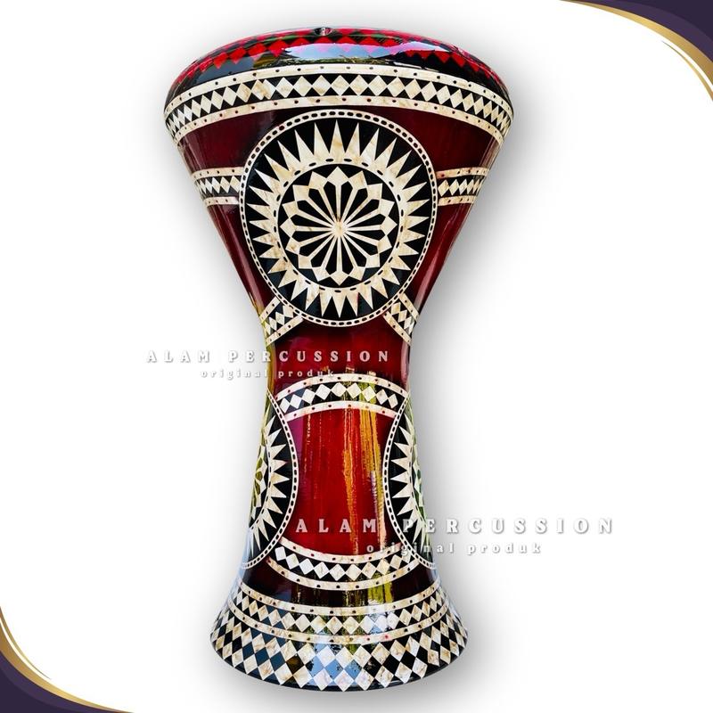 Darbuka Shombaty 9inc Motif Special Fullset 4