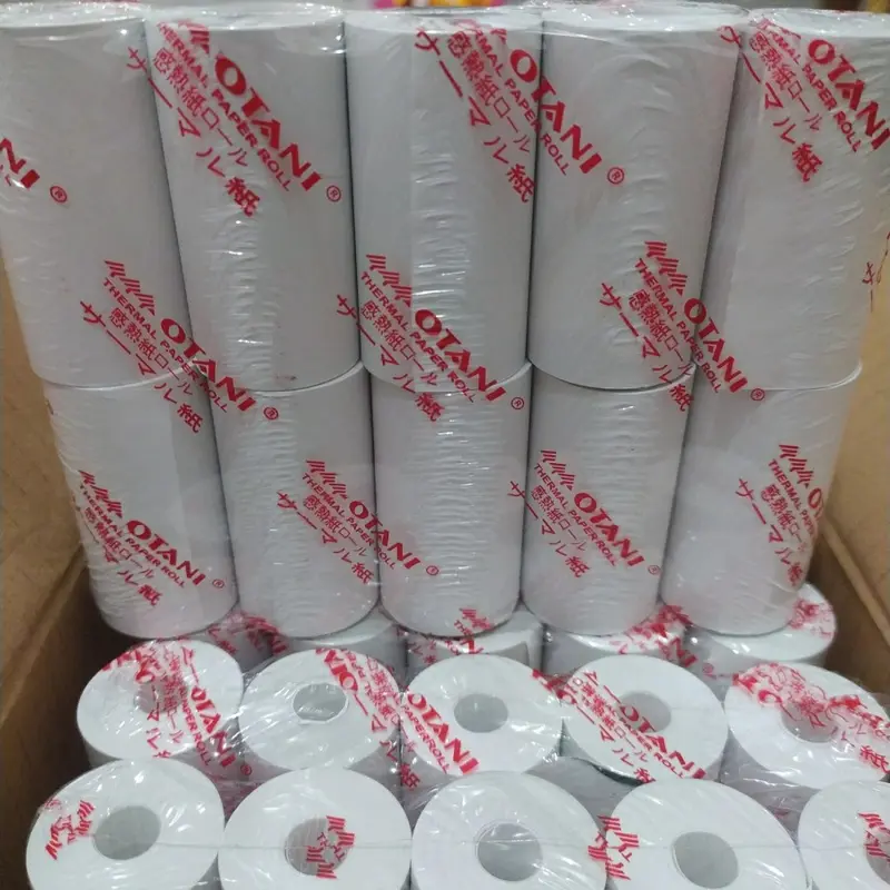 10 Roll Otani 57x30 Hitam Kertas Struk Thermal Otani 58x30 58x31 57x31 EDC Printer Bluetooth 6
