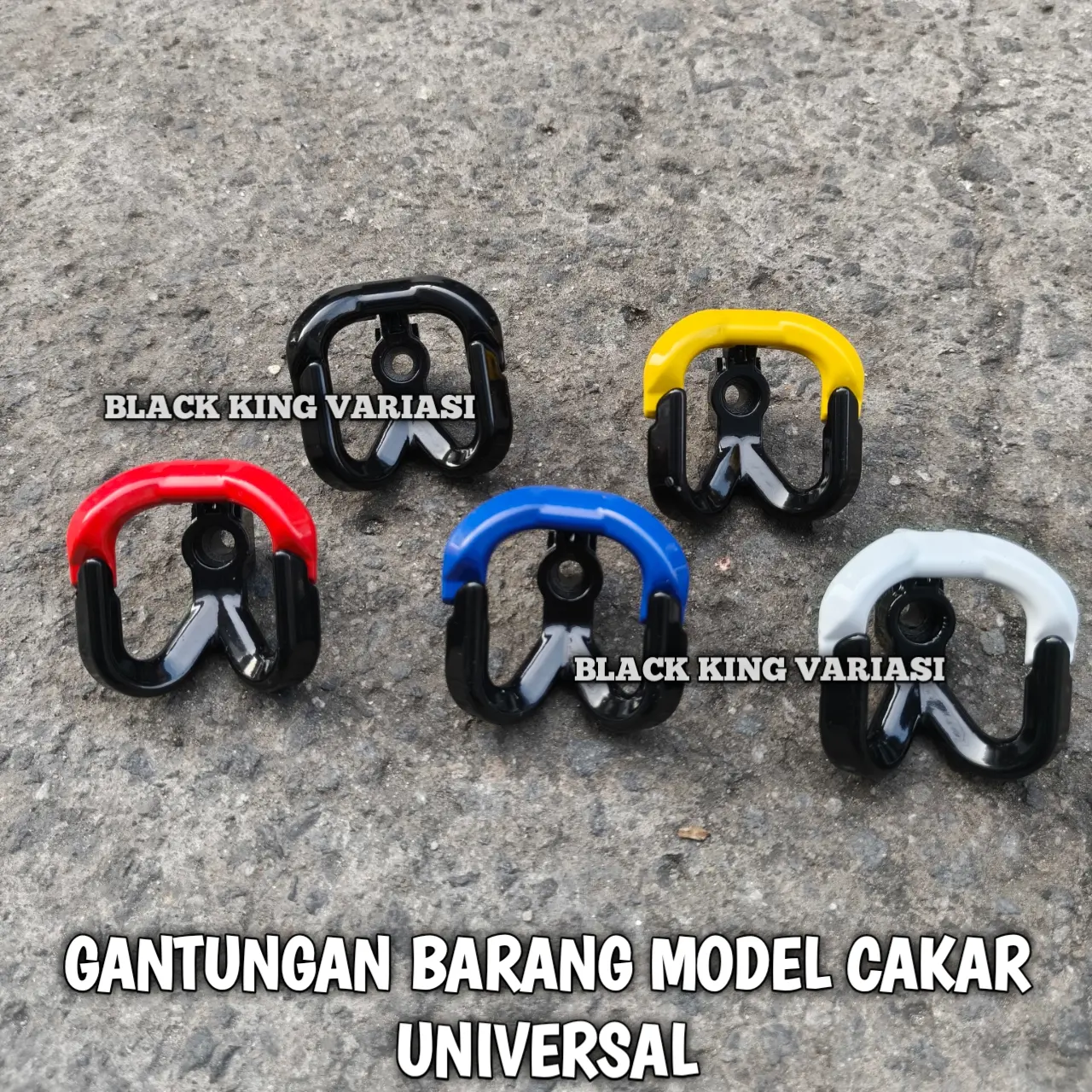 Gantungan Barang Cakar Cabang Dua Gantungan Motor 2 Cabang Full Cnc Gantungan Barang 2 Cabang Cnc Universal