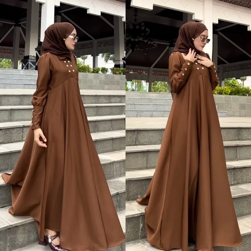 AURA DRESS MUSLIMAH MODIS DAN KEKINIAN