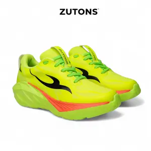 Zutons Racer Fast - Sepatu Olahraga Lari Unisex Pria Wanita Running Outdoor Jogging Stabilo Ultra Lightweight Design & Premium Breathability Model Racer Fast dengan Sol Anti-Slip