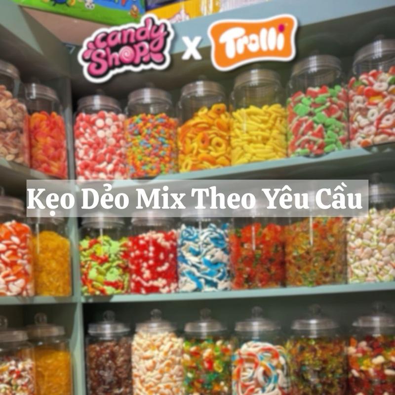 Đi Đơn Từ 300gr số lượng 6 16.000đ 50gr Kẹo Dẻo Trolli Amos,Docile Tự Mix - Gian Hàng Chính Hãng Nhập Khẩu Từ Đức Mỹ Brazil
