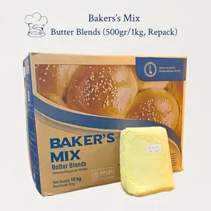 Bakers Mix Anchor 500gr / 1kg – Margarin Campuran Butter Premium untuk Kue dan Roti (Butter Blends Baking)