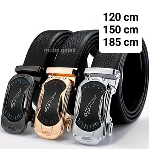 IKAT PINGGANG PRIA SABUK KULIT SINTETIS GESPER MODEL REL ELEGAN MENT BELT