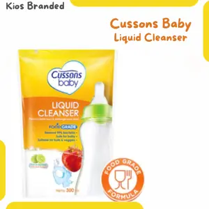 Cussons Baby Liquid Cleanser 300ml plus 100ml/Pencuci Botol Susu