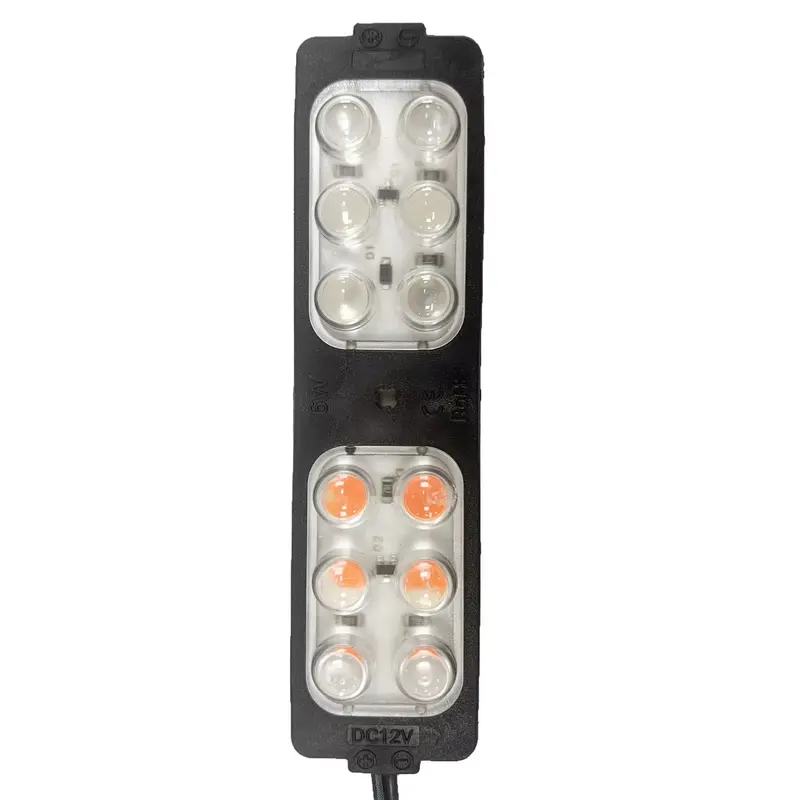 Lampu Led Modul Kolong 12 Volt 24 Volt Nyala Kedip Merah Biru 12 LED 6 WATT 1