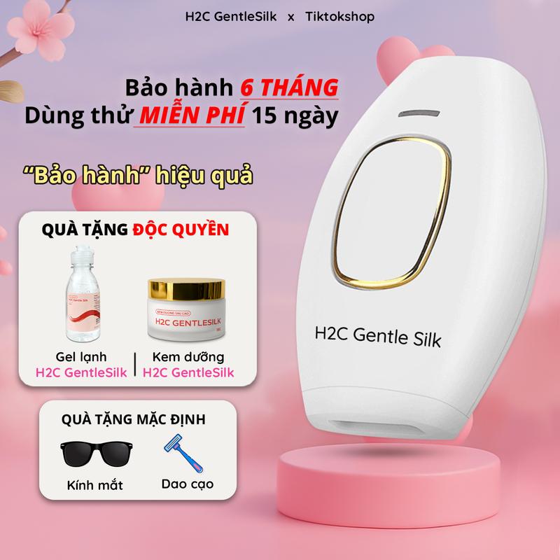 Máy tẩy lông cá nhân IPL - máy tẩy lông mini tại nhà 5 cấp độ (có che tên)- tặng kèm phụ kiện kính gel, phụ kiện cạo lông Nữ