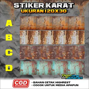 TERLENGKAP STIKER KARAT - STIKER LEMBARAN KARATAN - STIKER BLOK