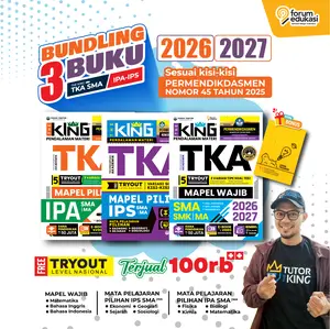 BUKU THE KING TKA SMA/SMK/MA 2026-2027 (MAPEL WAJIB - IPA - IPS)