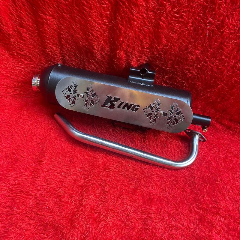 Knalpot Standar Racing King Original Matic dengan Desain Elegan dan ...