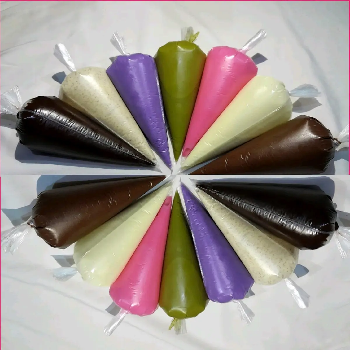 Collins dip glaze reapack 100gram toping donat