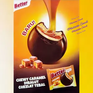 Roma Better Bigger Sandwich Biscuit Vanilla Cream | Isi 10 Bks | Mayora