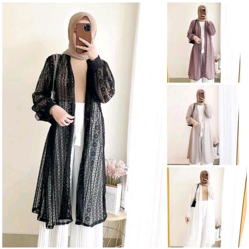 KARDIGAN BRUKAT PREMIUM//LACE OUTER BURKAT JUMBO 1