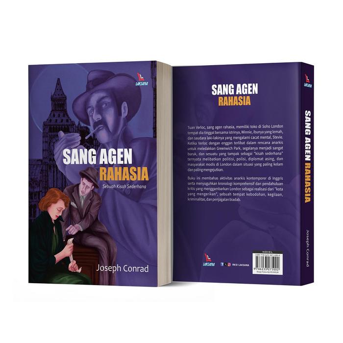 Gambar Buku Sang Agen Rahasia (Sebuah Kisah Sederhana) - Joseph Conrad - Laksana dari DIVA Press Group Kab. Bantul Tokopedia