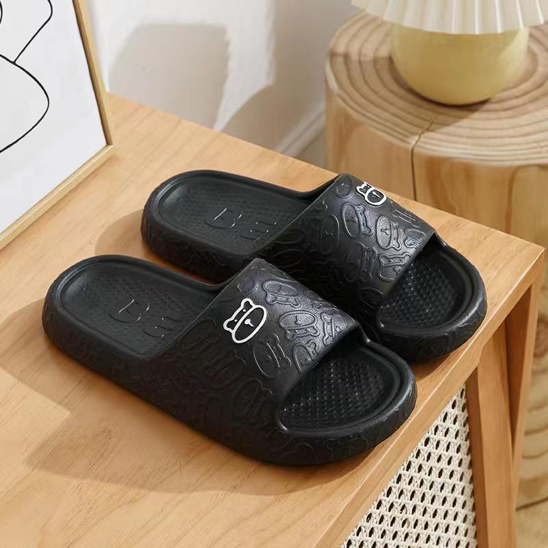 320 Sendal Karet Kartun Beruang Unisex Kekinian Anti Slip Shoes Wanita 7