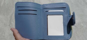 Product Review of Dompet Lipat Zipper Compact Wanita Korean Style Kartu dan Koin from S**a 1