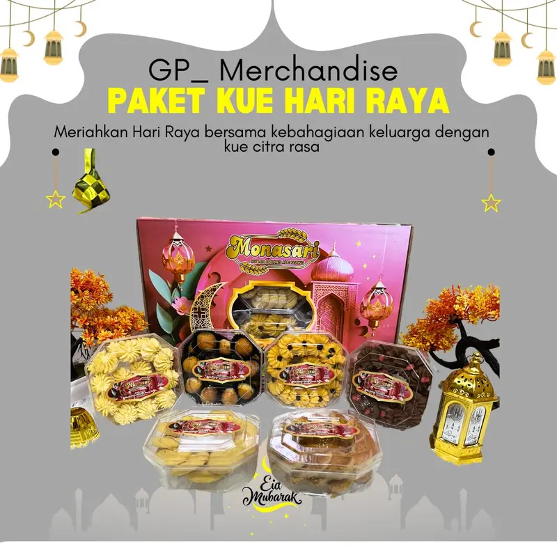Paket Kue Kering Lebaran Toples Hampers Kue Kering 5