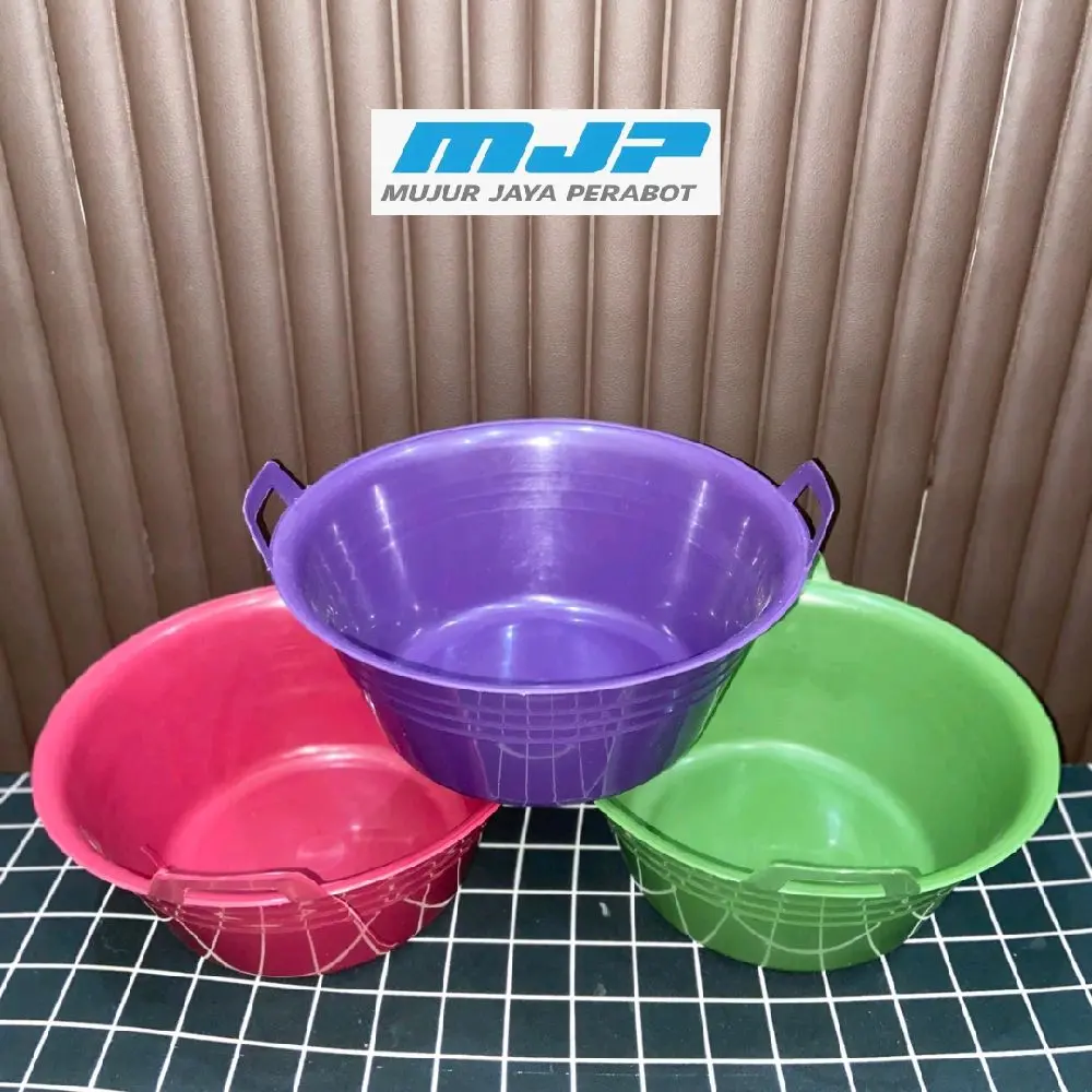 [ 50 pcs ] Paket Murah Bak Kuping Ukuran 12 Bahan Tebal Anti Pecah Baskom Plastik Baskom Hajatan dan Syukuran Baskom Serbaguna