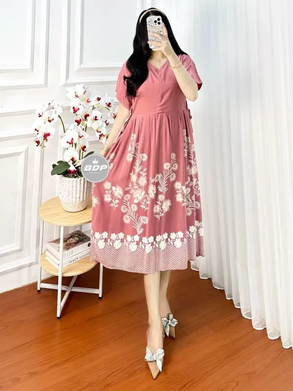 Daster Chibi Luna Kekinian Bahan Rayon Halus Busui dan Bumil 0