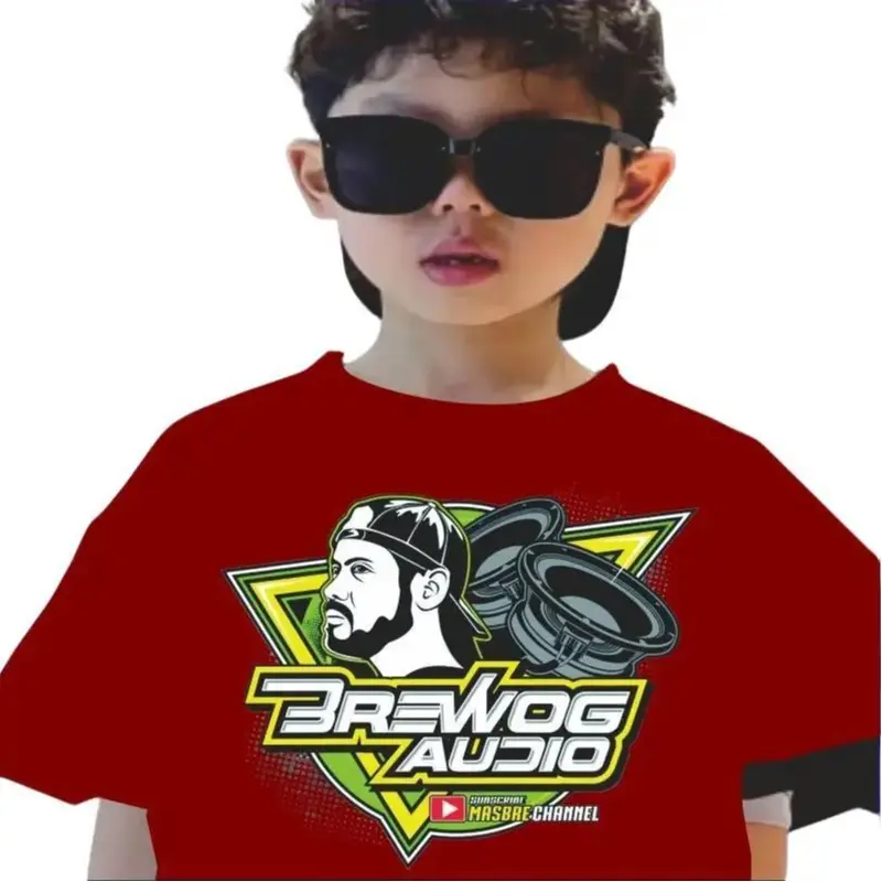 Kaos Brewog Audio Sound System Horeg Viral Lengan Pendek Distro 2